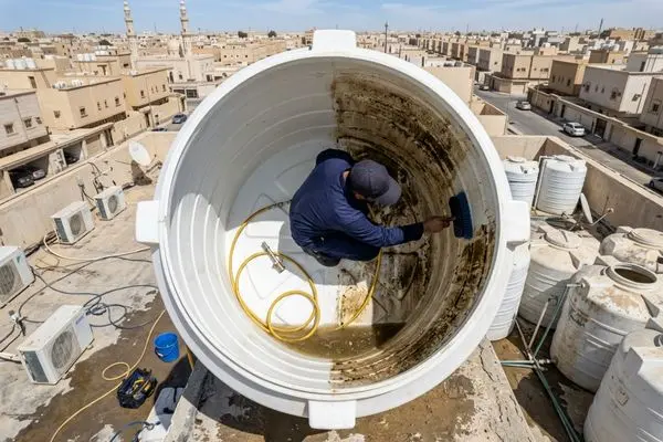 Water Tank Cleaning Service Riyadh - Alshmasi